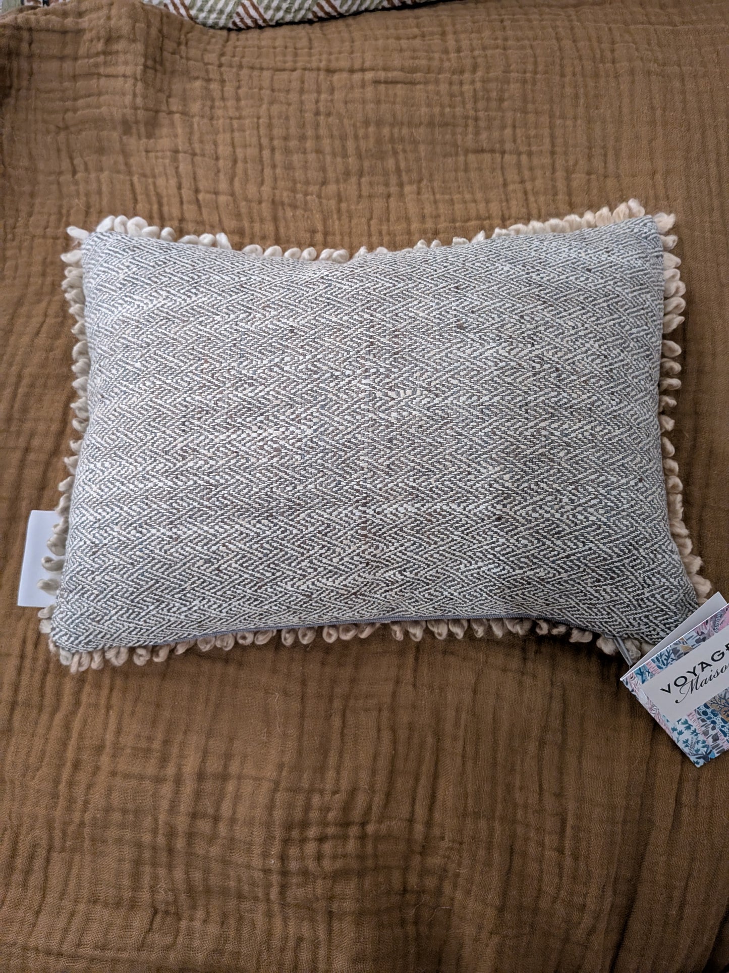 Voyage Maison Mooreland Stag Feather Filled Cushion - 25x35cm Country Wildlife