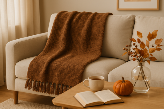 The Coco Throw - lifestyle setting